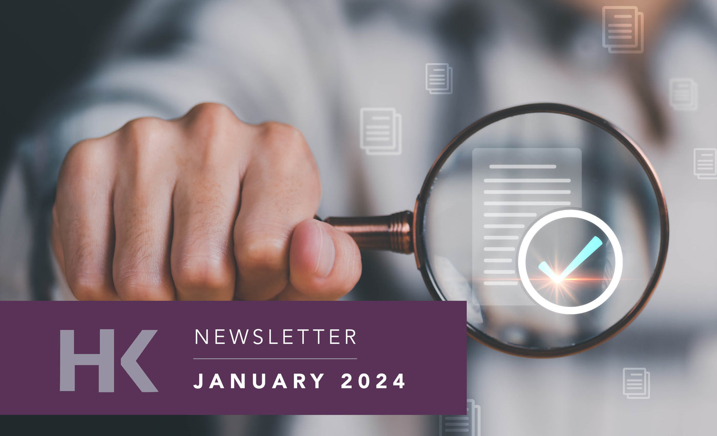 JANUARY E-NEWSLETTER 2024