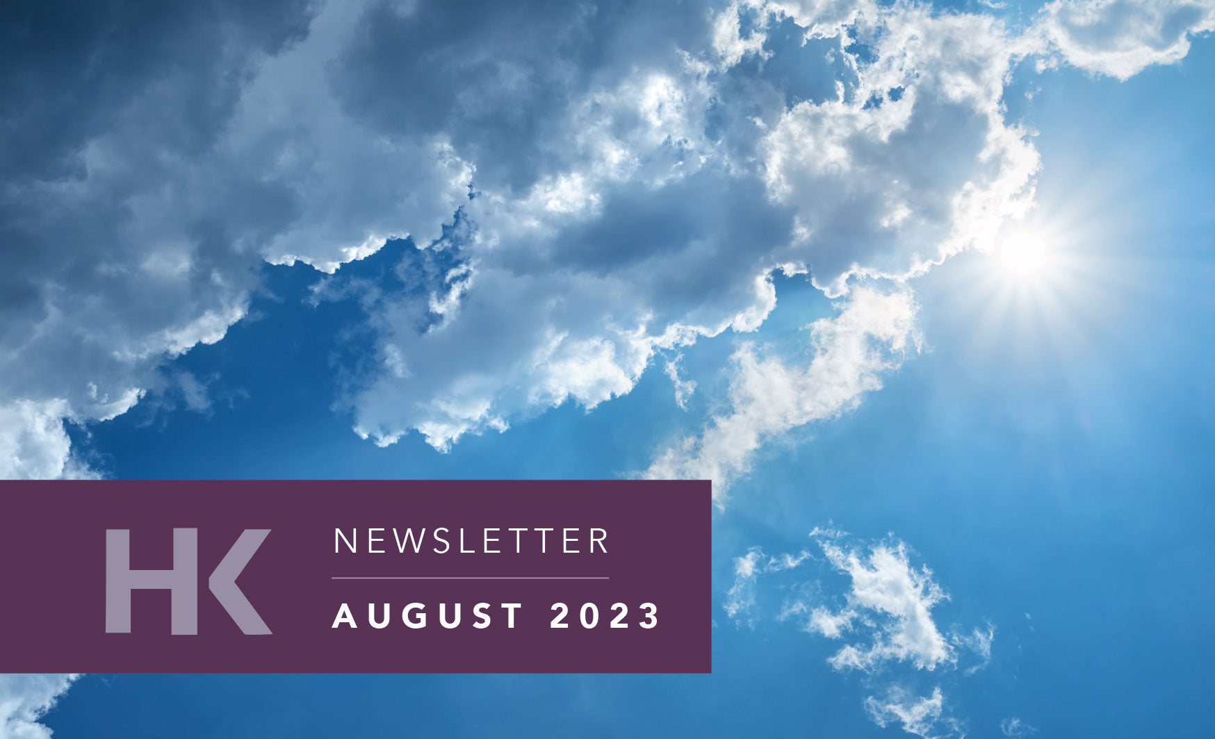 AUGUST E-NEWSLETTER 2023