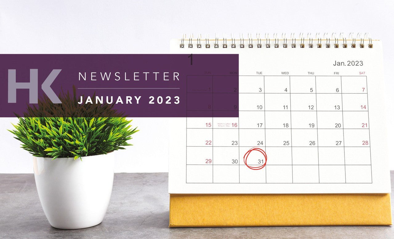 JANUARY E-NEWSLETTER 2023