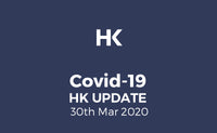 COVID-19 - HK UPDATE 30TH MARCH 2020