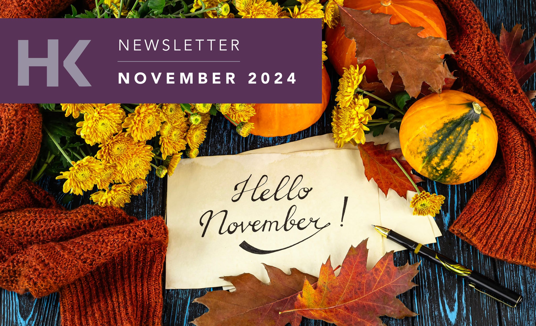 NOVEMBER E-NEWSLETTER 2024