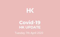 COVID-19 - HK UPDATE 7th APRIL 2020